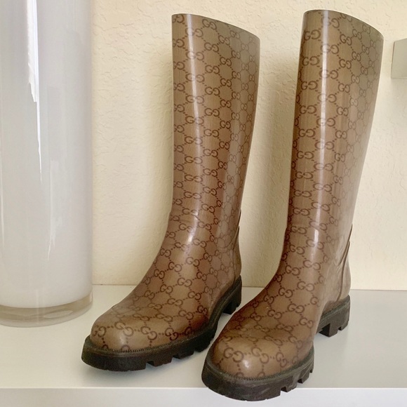 Gucci, Guccissima, Edimburg GG Rain boot - Picture 1 of 1